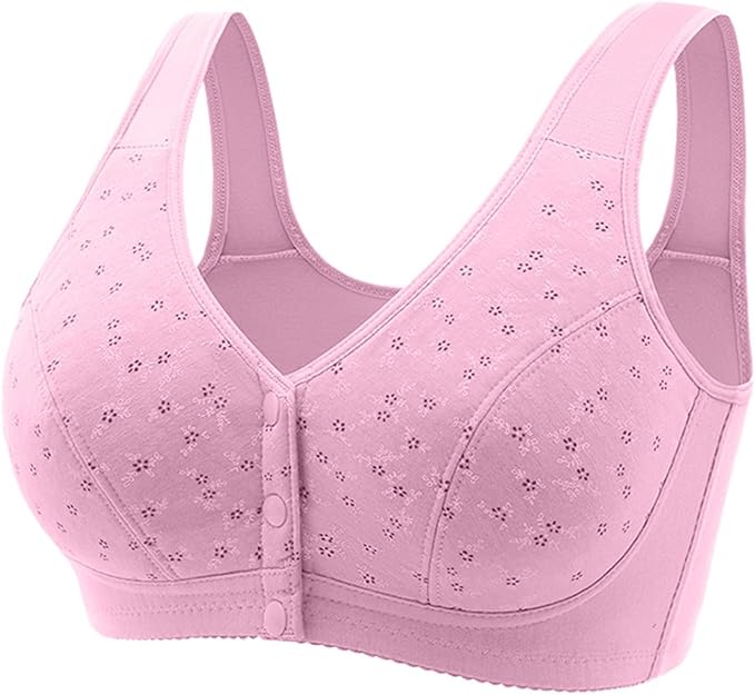 Sujetador de Algodón con Cierre Frontal – Soporte Cómodo y Ajuste Perfecto para Mujer